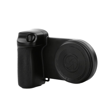 Grip MagSafe 2025 con Otturatore Bluetooth & Luce LED – Stabilizzatore Foto/Video per iPhone & Android